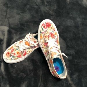 Floral sneakers